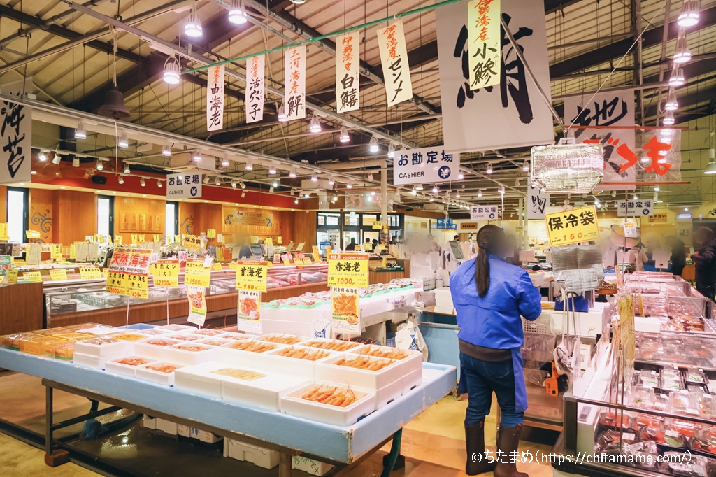 知多半島に来たら『魚太郎本店』と海鮮が美味しい『市場食堂』でランチをしよう！