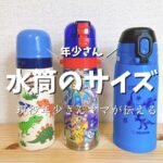 【年少さんの水筒】実際に使っている水筒レビュー｜サイズ・容量