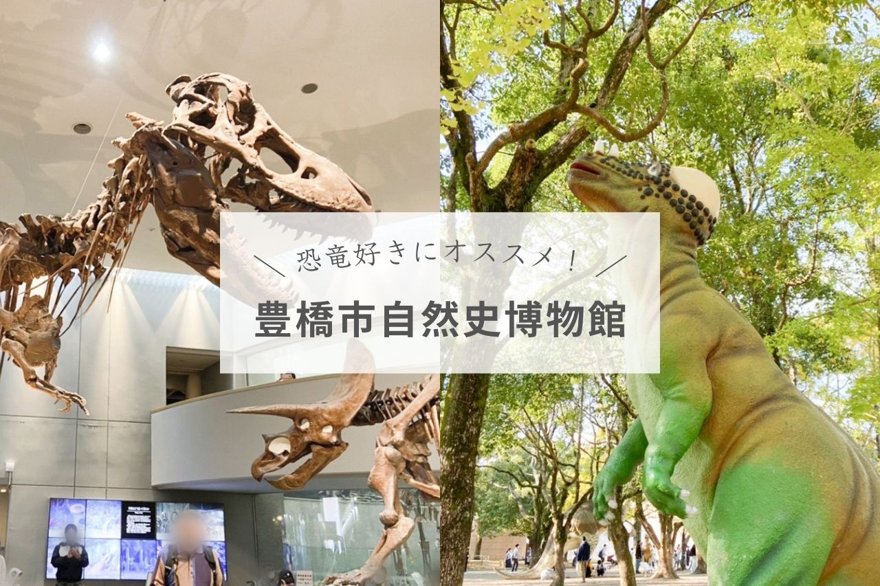 【豊橋市自然史博物館】子連れに役立つ愛知県の”化石・恐竜”スポット情報