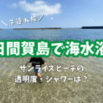 日間賀島の海は汚い？キレイ？東港の『サンライズビーチ』に行ってきた！レビュー